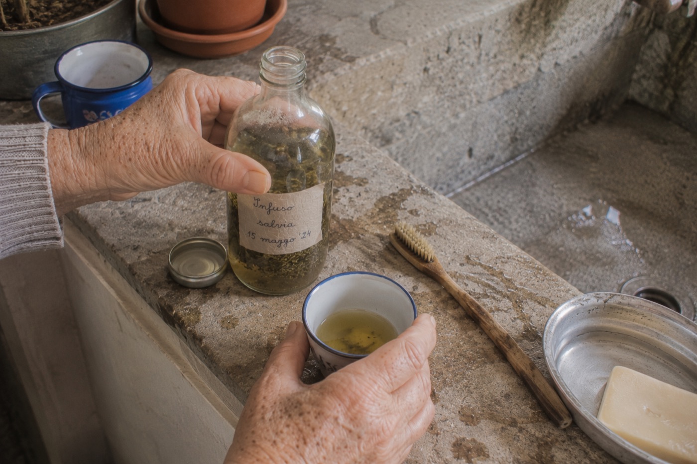La salvia nella routine di casa